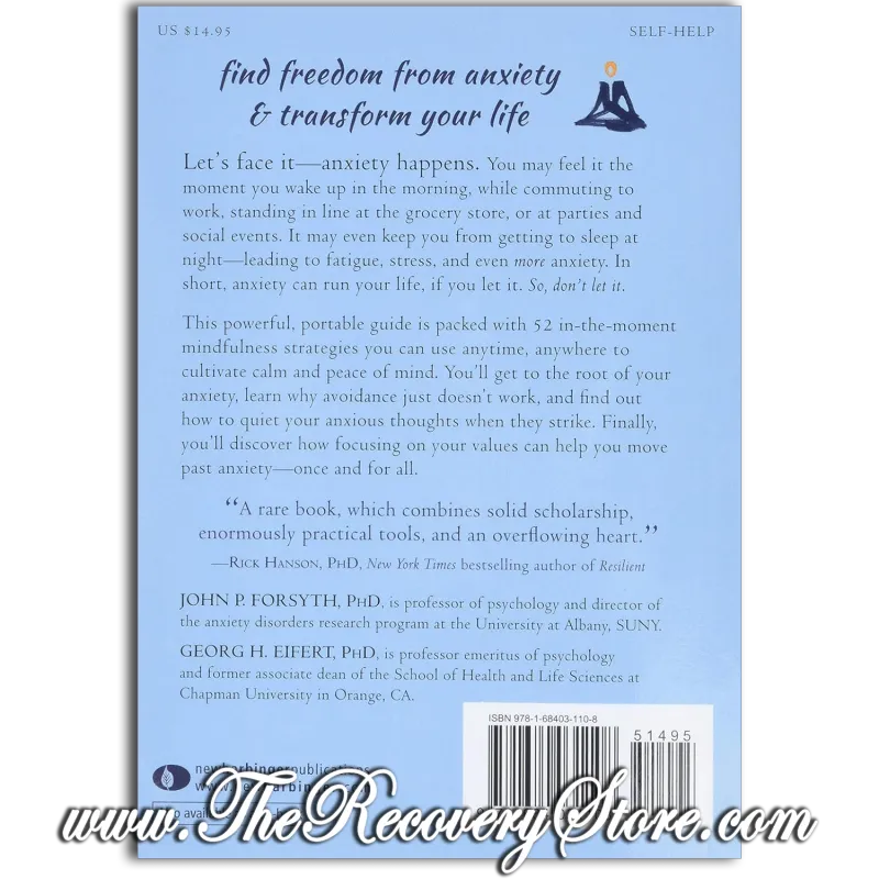 Anxiety Happens - 52 Ways to Find Peace of Mind