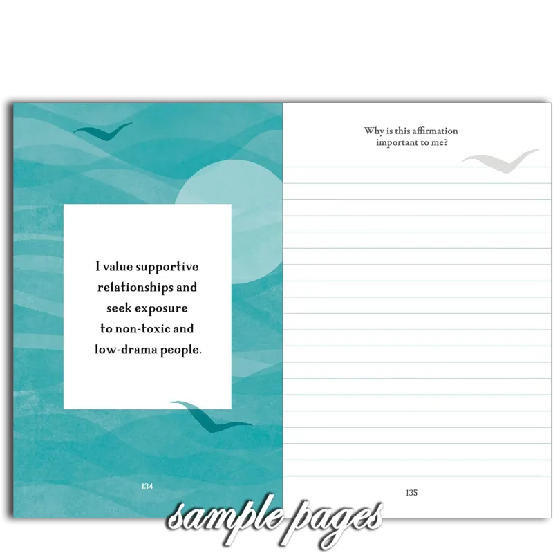Affirmations For Empaths: A Year of Guided Journaling