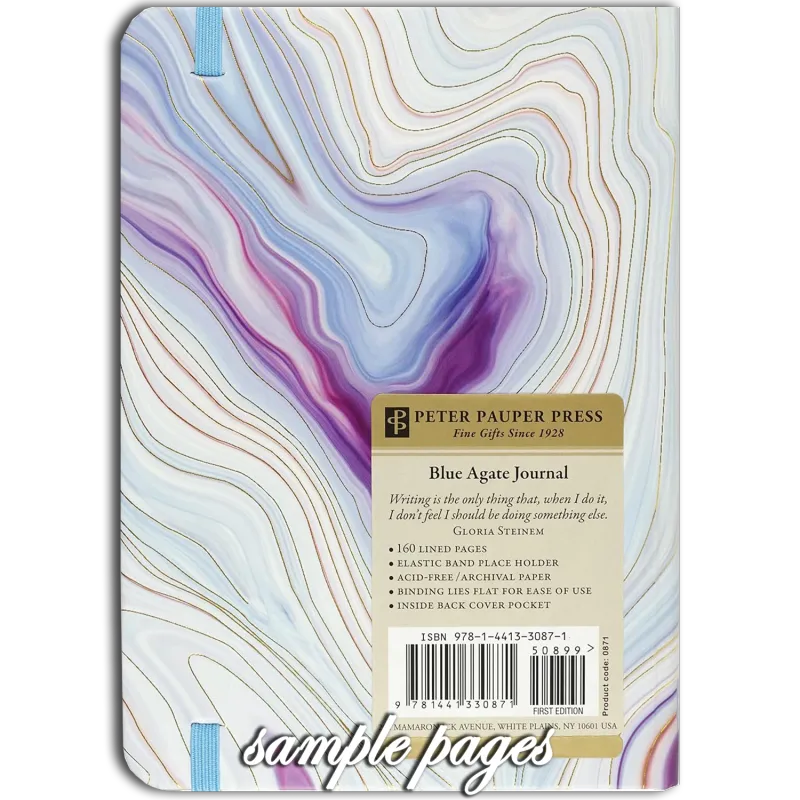 Journal - Blue Agate