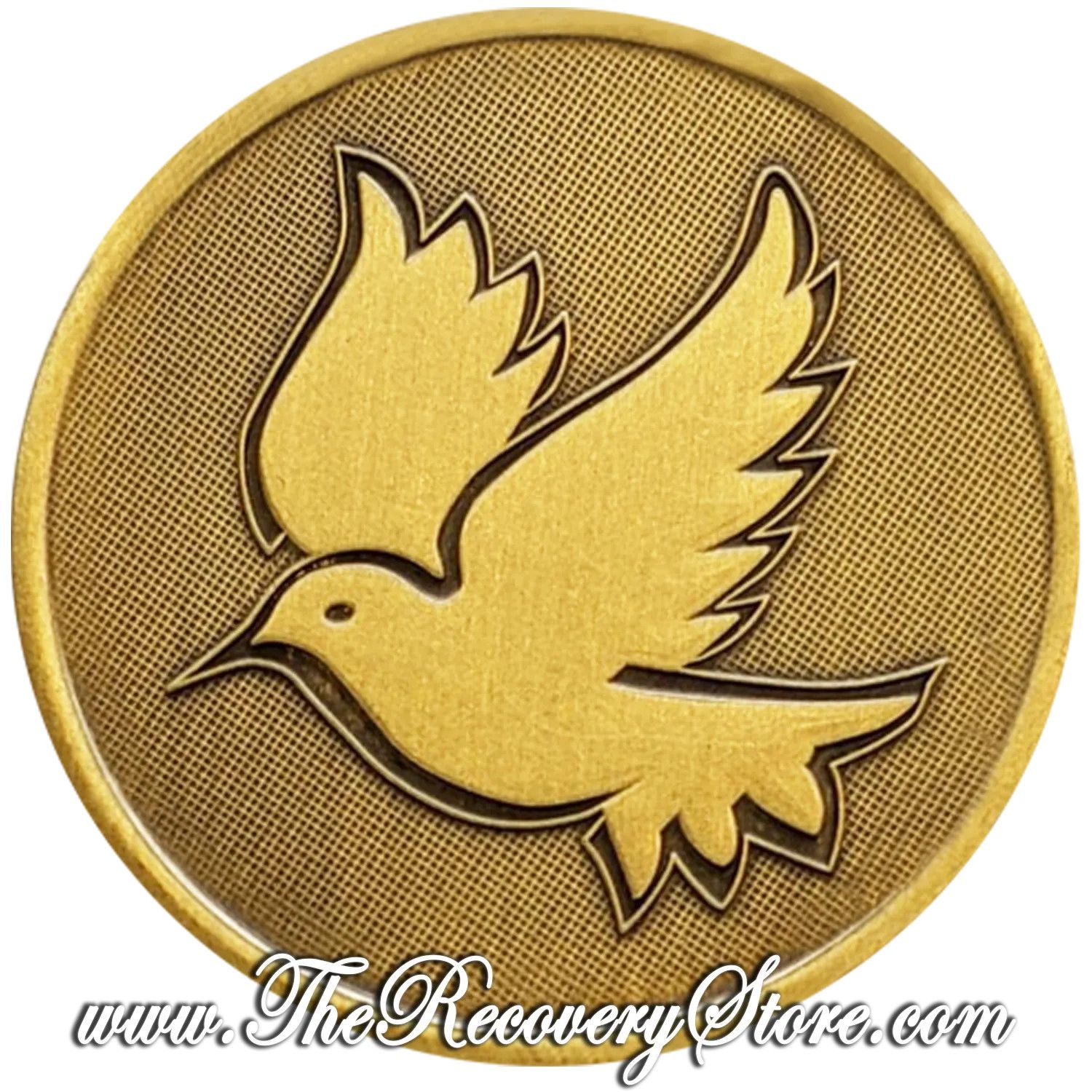 Bronze Affirmation Medallion -  New Dove Kindness