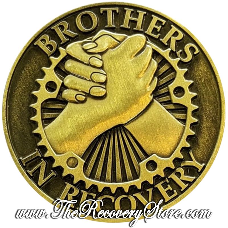 Bronze Affirmation Medallion - Brothers In Recovery