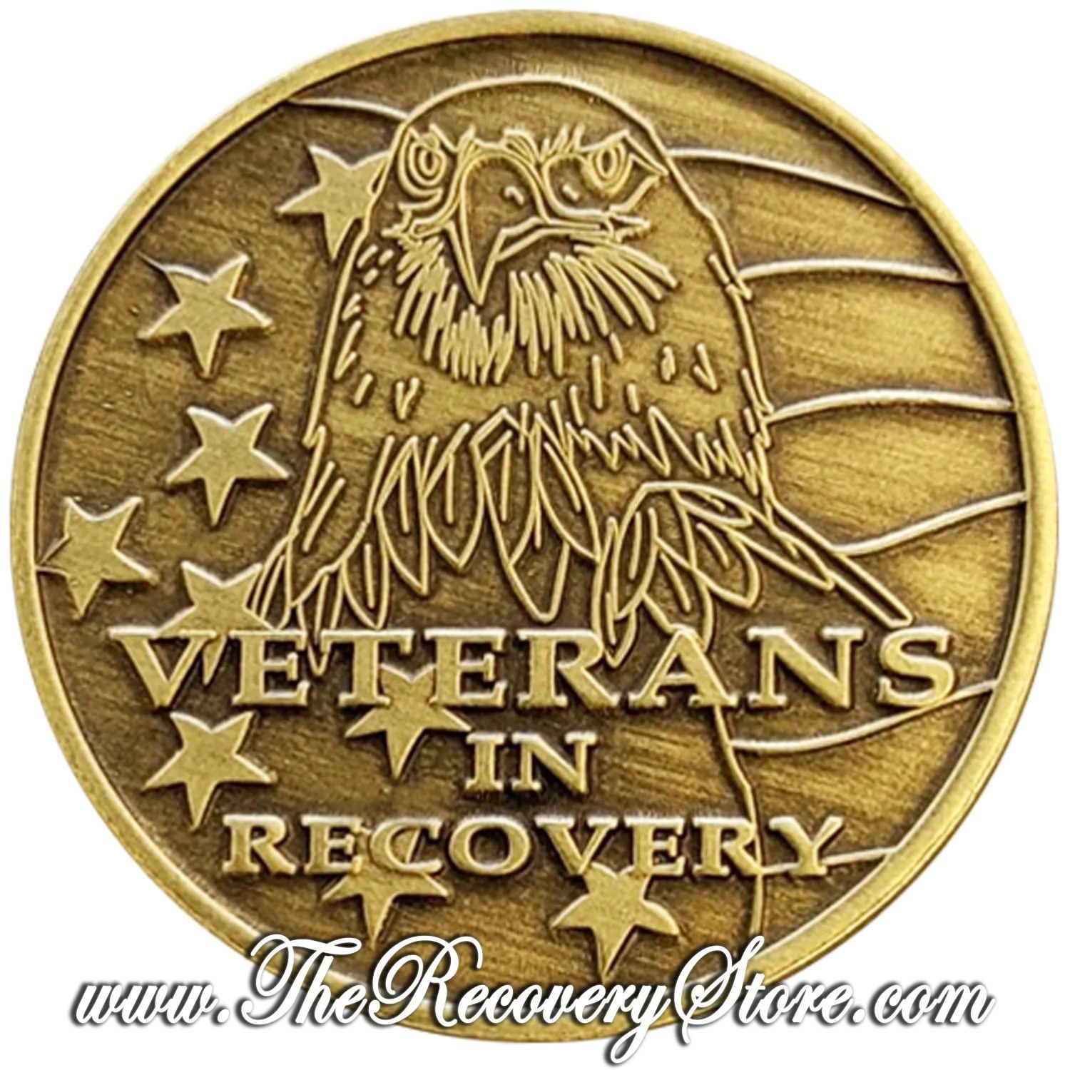 Bronze Affirmation Medallion - Veterans In Recovery
