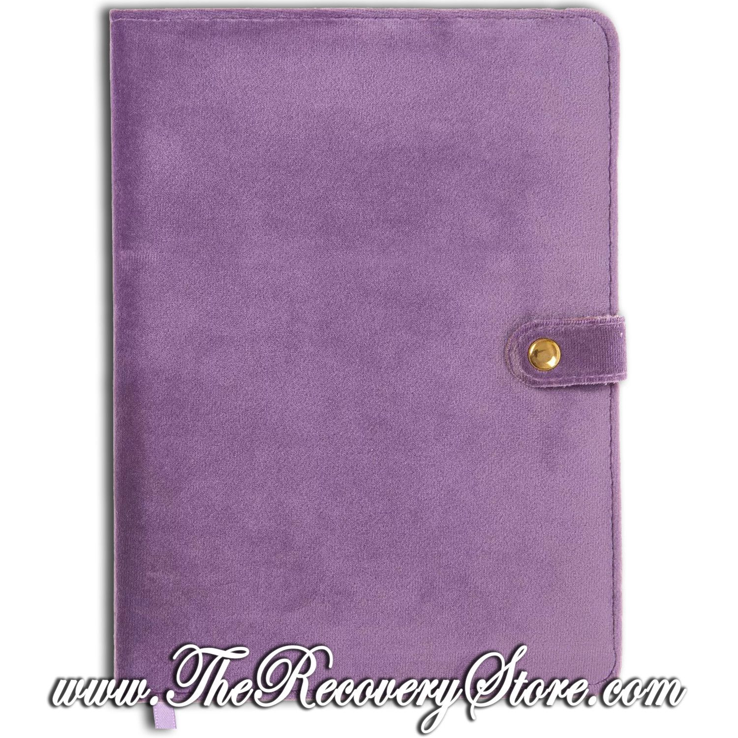 Journal - Light Purple Velvet