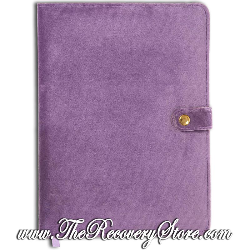 Journal - Light Purple Velvet