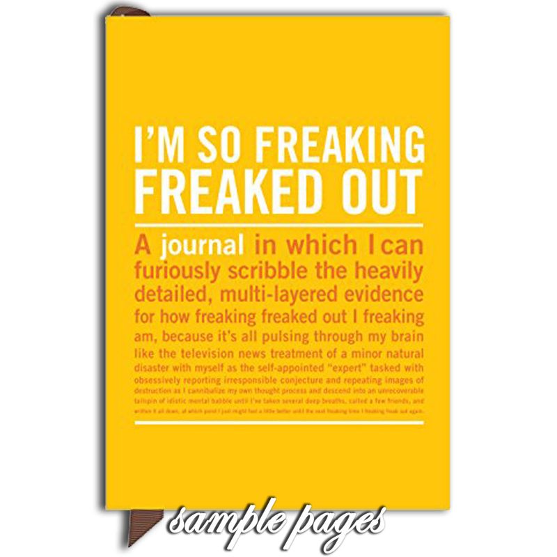 Journal - I'm So Freaking Freaked Out Mini Inner-Truth