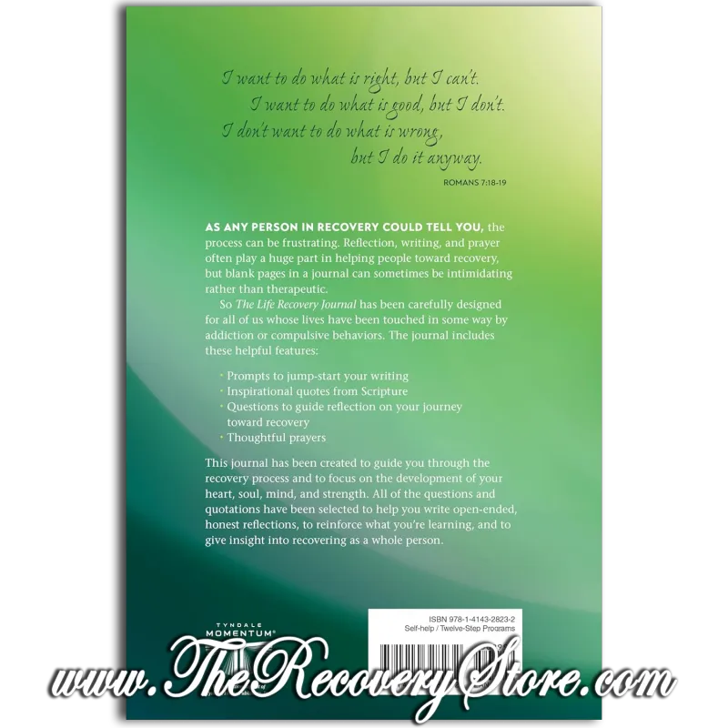 Journal - The Life Recovery Journal: Becoming A New You