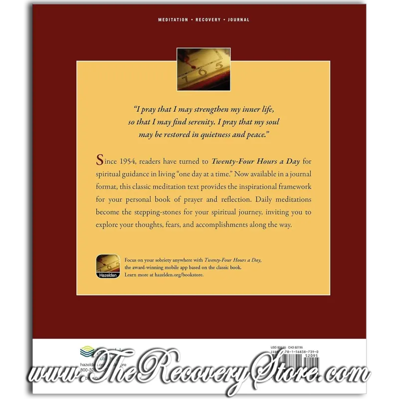 Journal - Twenty Four Hours a Day