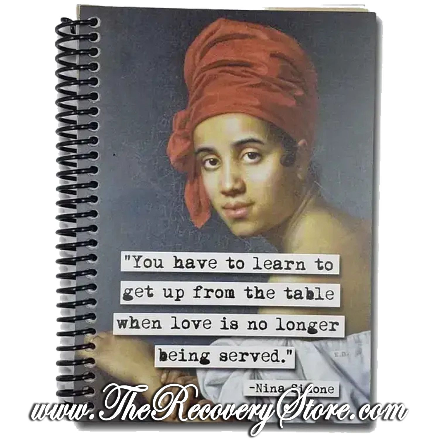 Journal - Nina Simone Get Up From the Table Blank