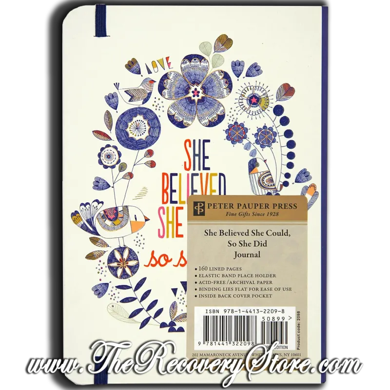 Journal - She Believed She Could