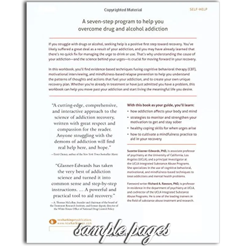 Workbook - The Addiction Recovery Skills