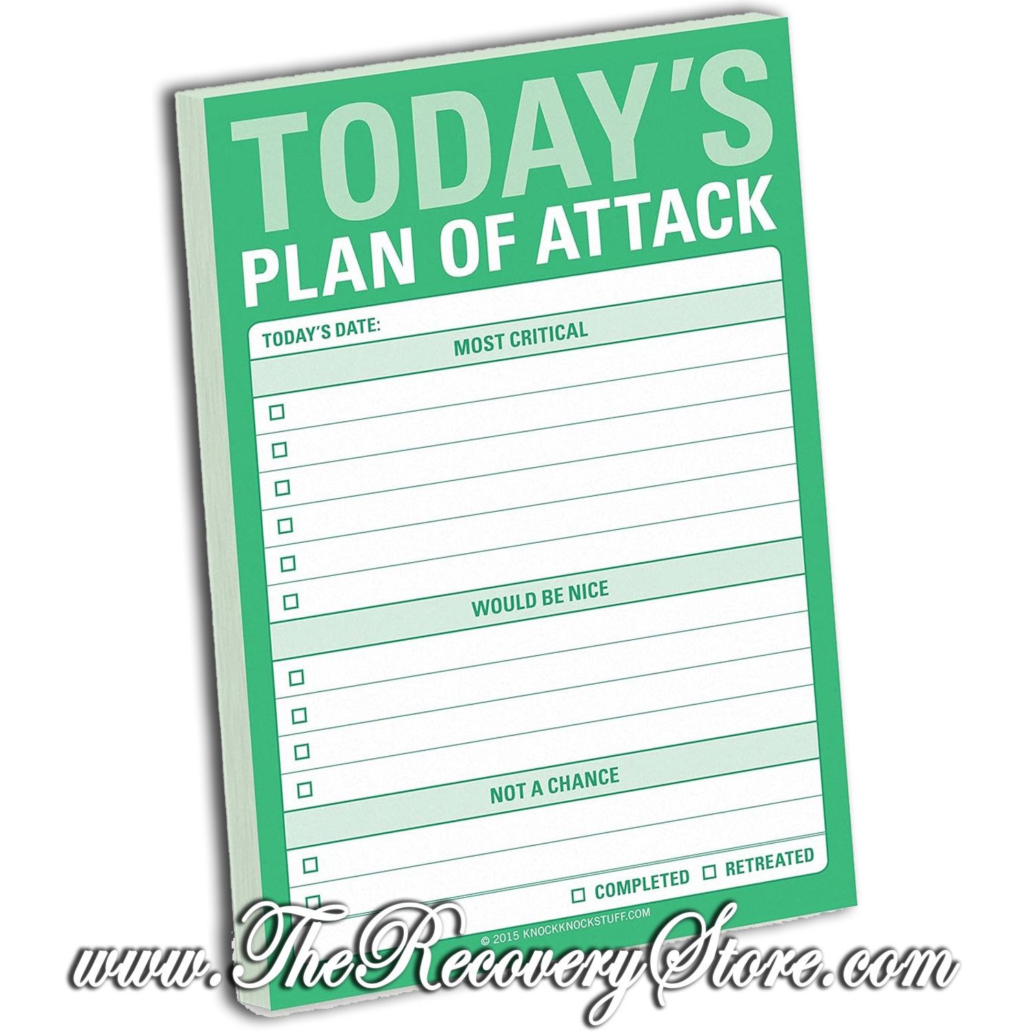 Today&#39;s Plan of Attack Great Big Sticky Notes