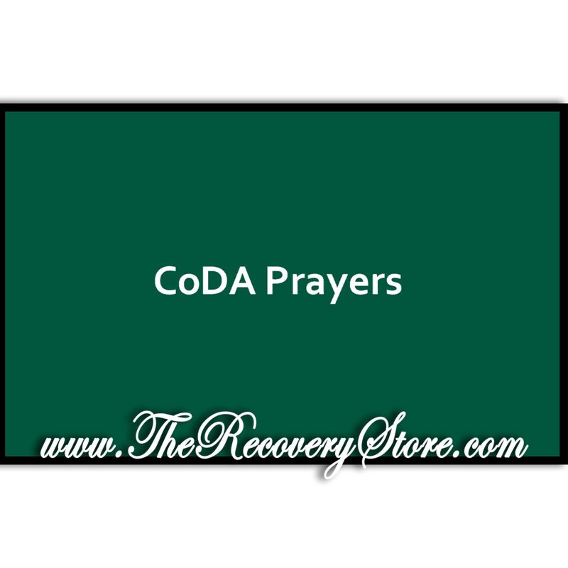 CoDA Prayers (Co-Dependents Anonymous)