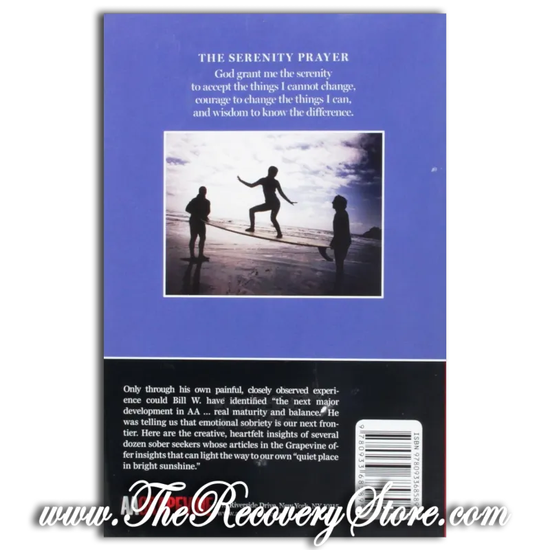 Emotional Sobriety II - The Next Frontier