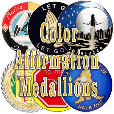 Affirmation Coins - Color