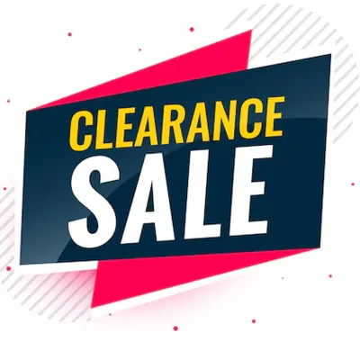 Clearance! - Get While Supplies Last!