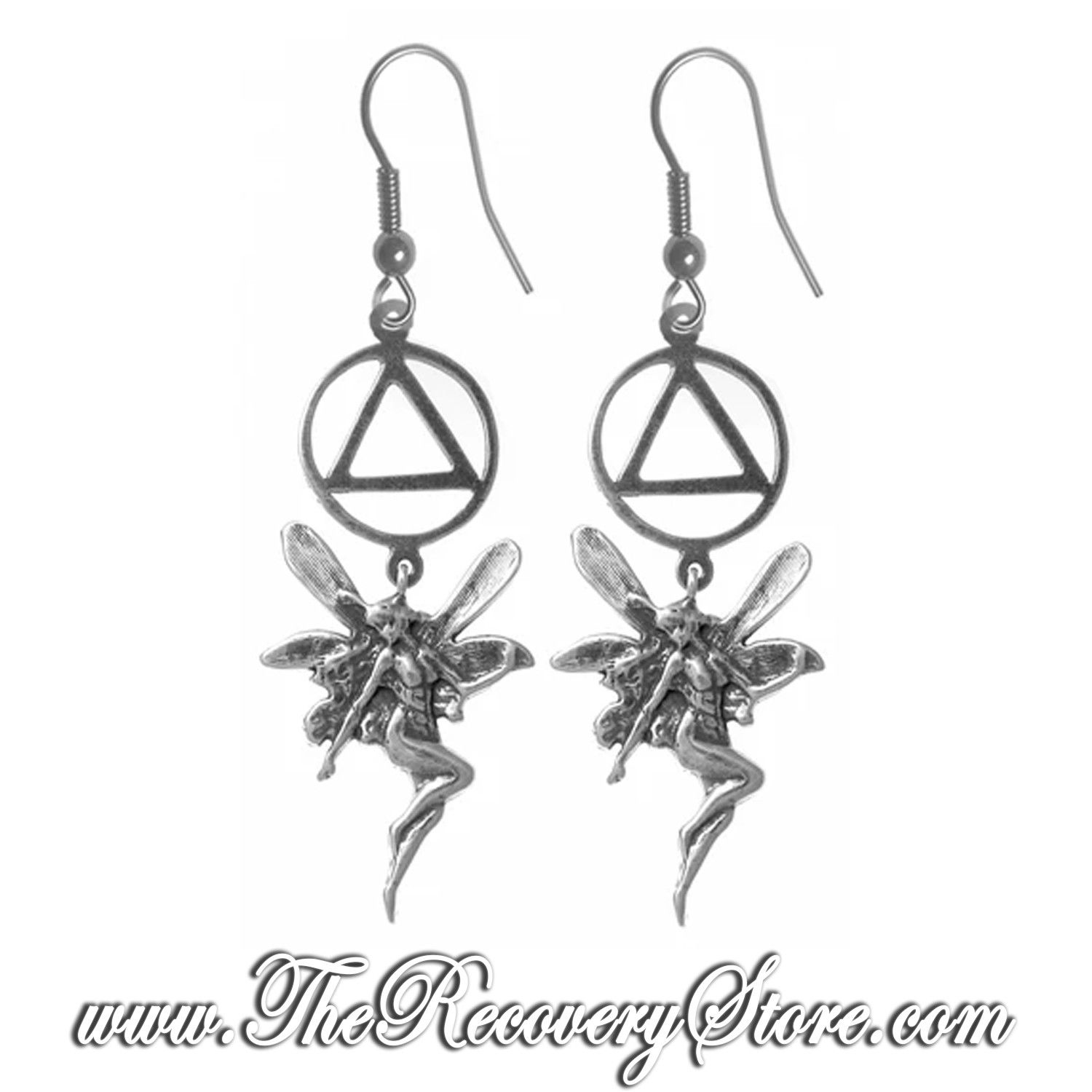 Sterling Silver AA Magical Fairy Earrings