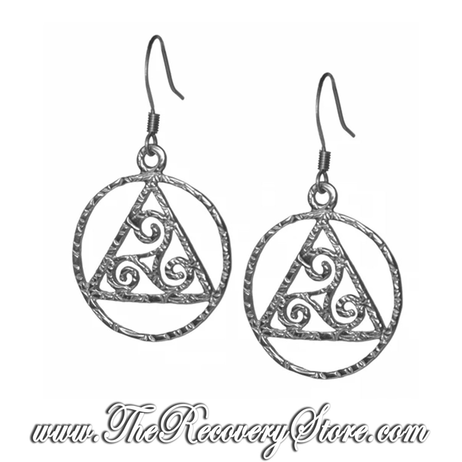 Sterling Silver AA Celtic Earrings