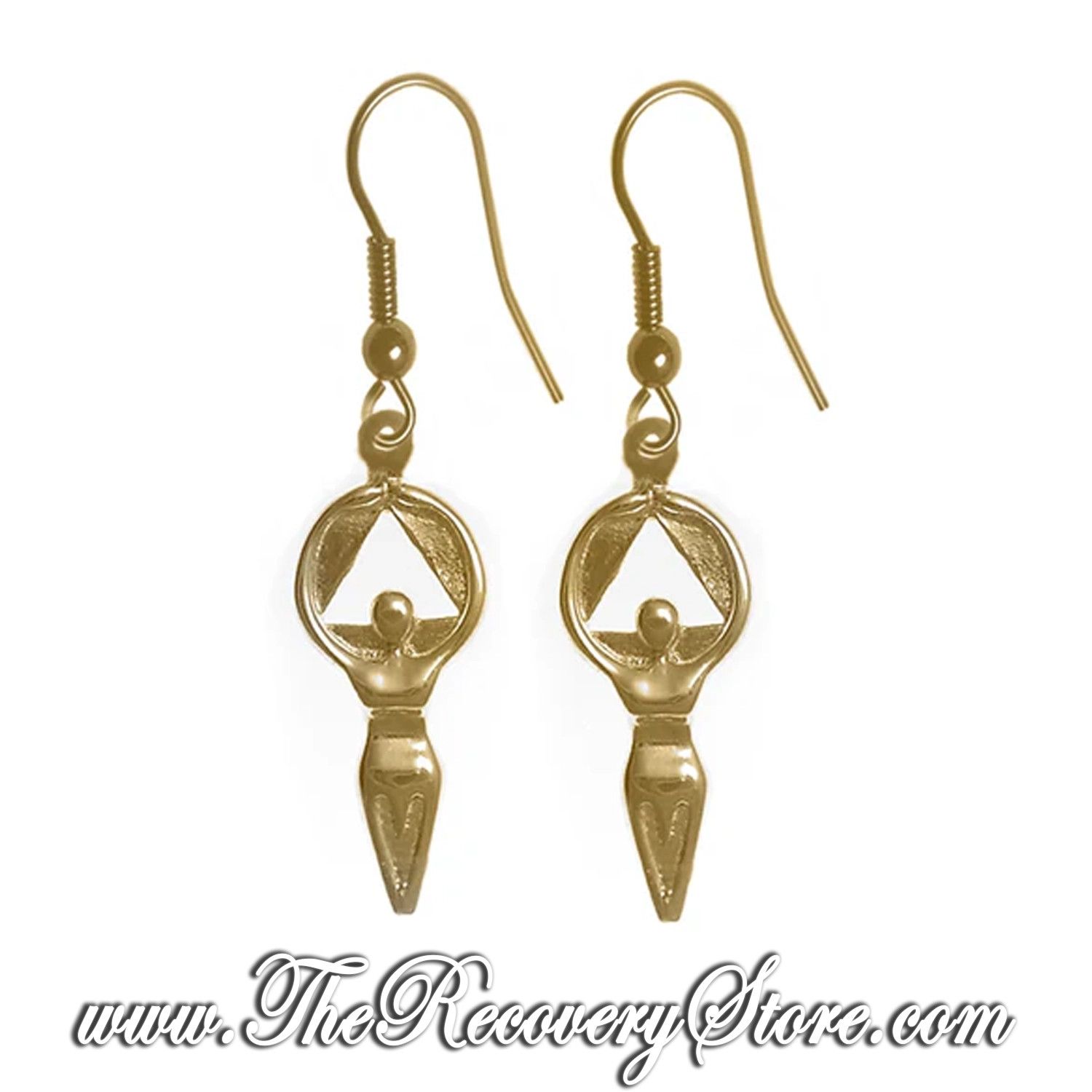 Antique Brass AA Women in Recovery