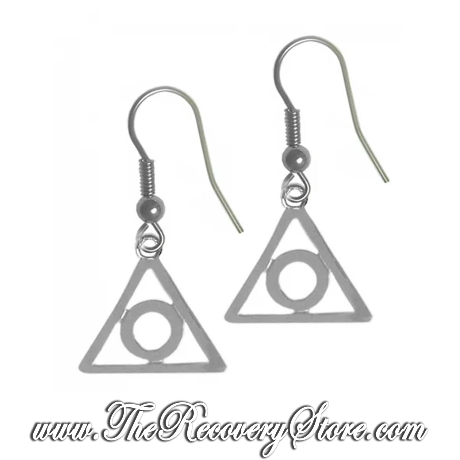Al-Anon Sterling Silver Symbol Earrings