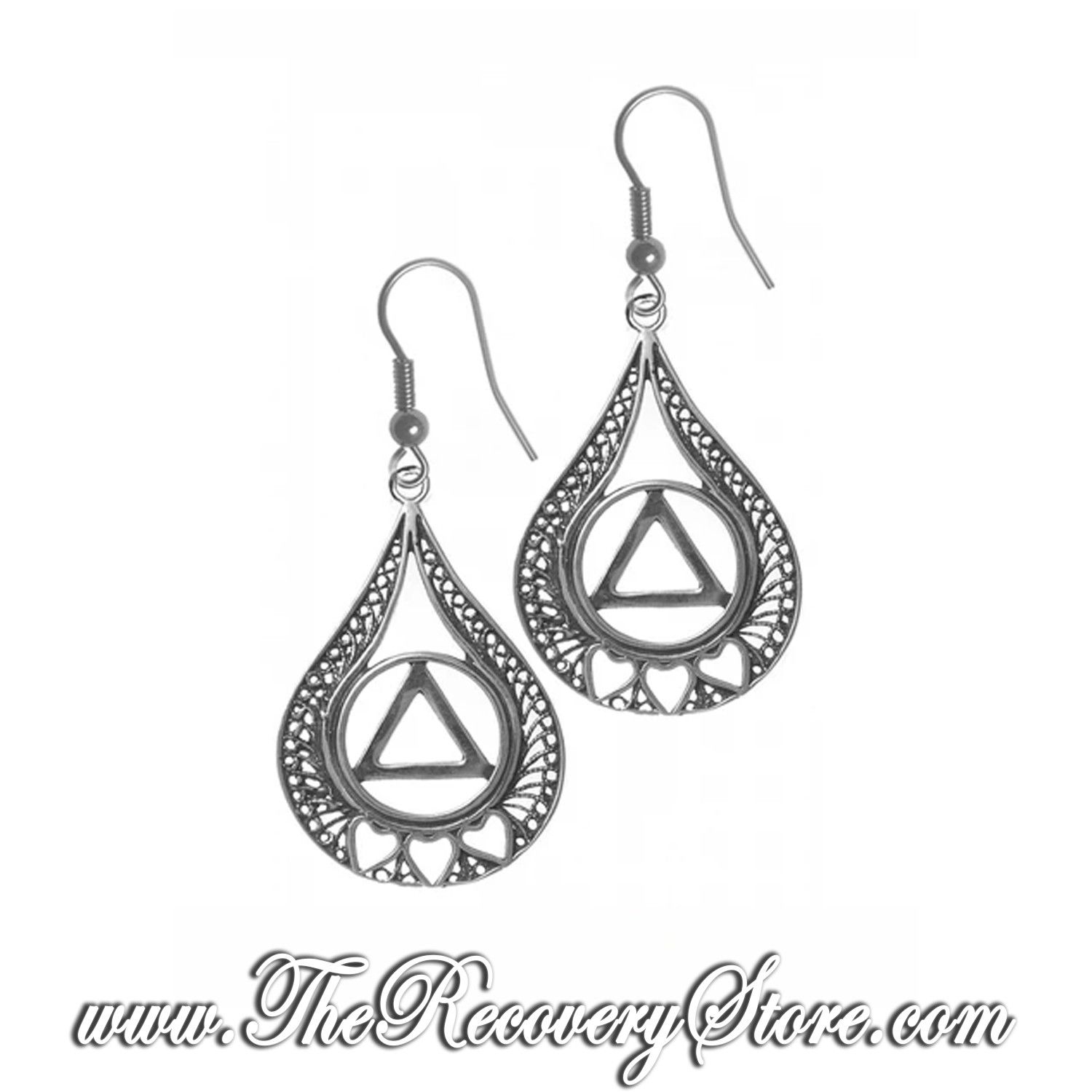 AA Sterling Silver Tear Drop Earrings