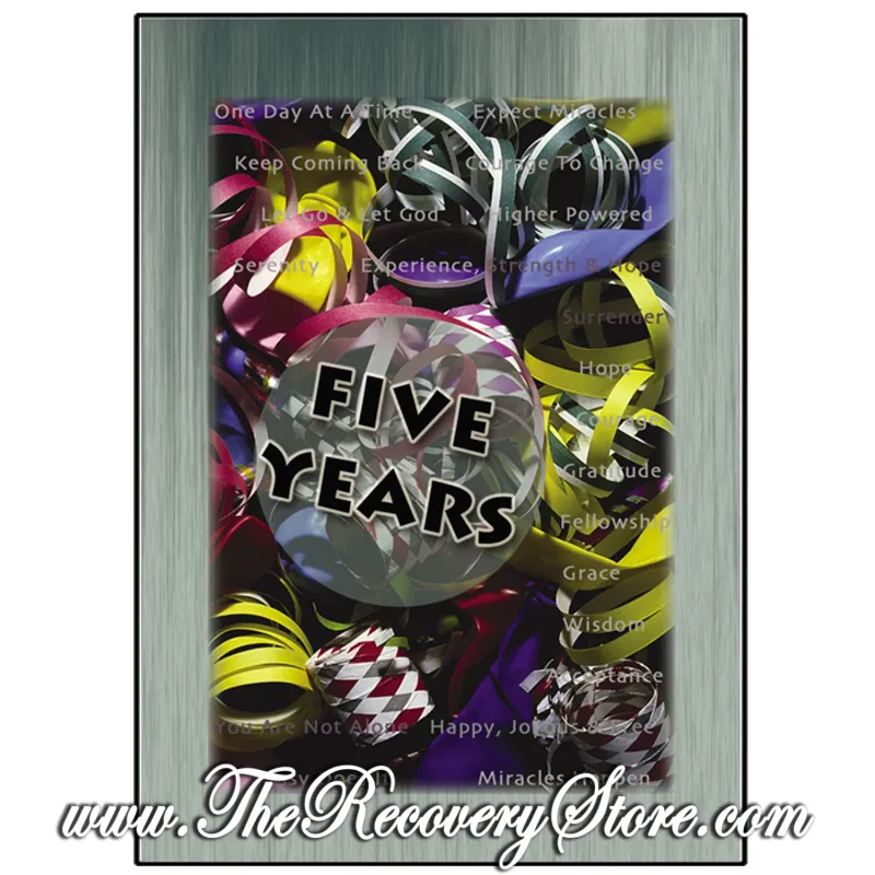 Greeting Card - Yearly - 05 - Five Years
