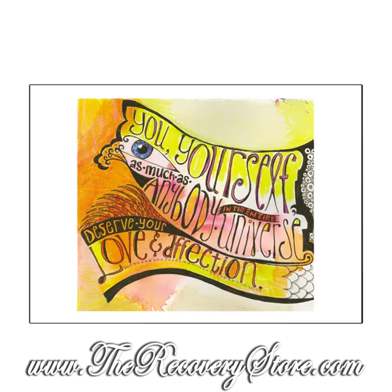 Greeting Card - You Deserve