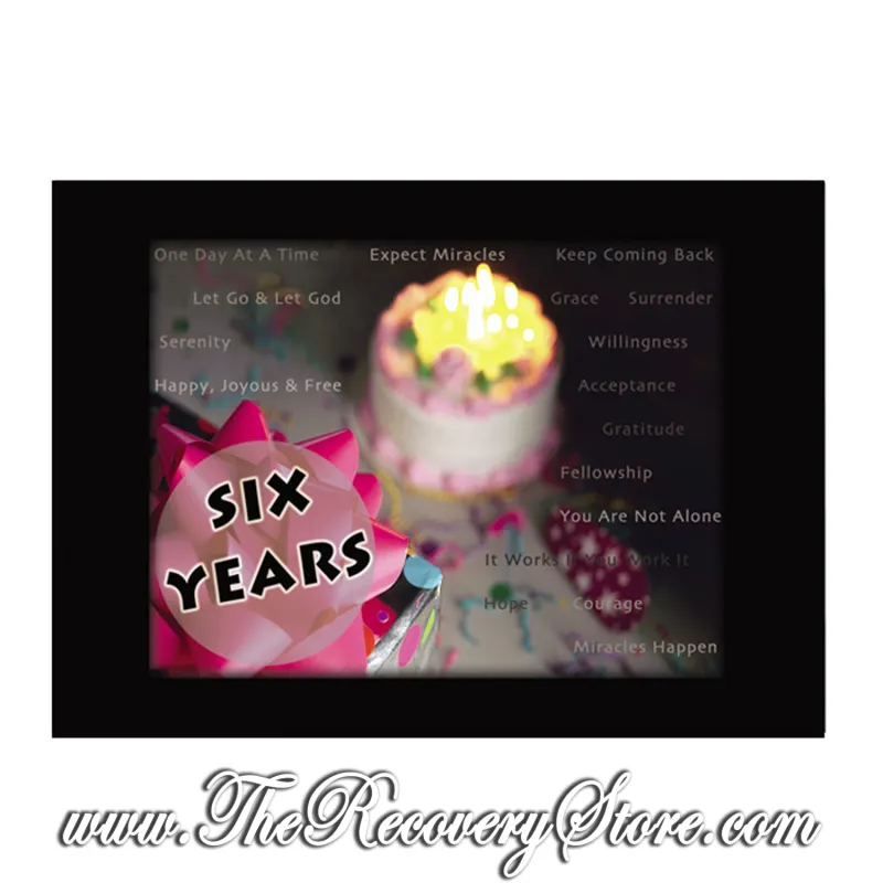 Greeting Card - Yearly - 06 - Six Years