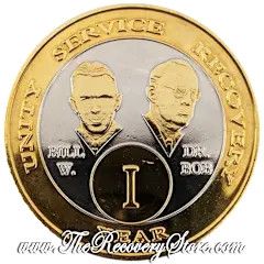 Medallion - Bill &amp; Bob Nickel &amp; 24k Gold