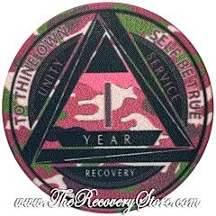 Poker Chip - Pink Camo AA Yearly