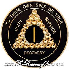 Crystallized Medallion - AA Black Pearl Triangle with Light Colorado Topaz Crystals