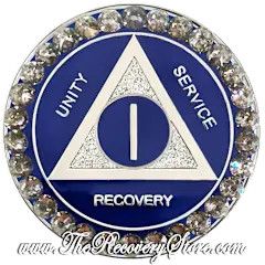 Crystallized Medallion - AA Blue Sparkle Triangle with Patina Crystals