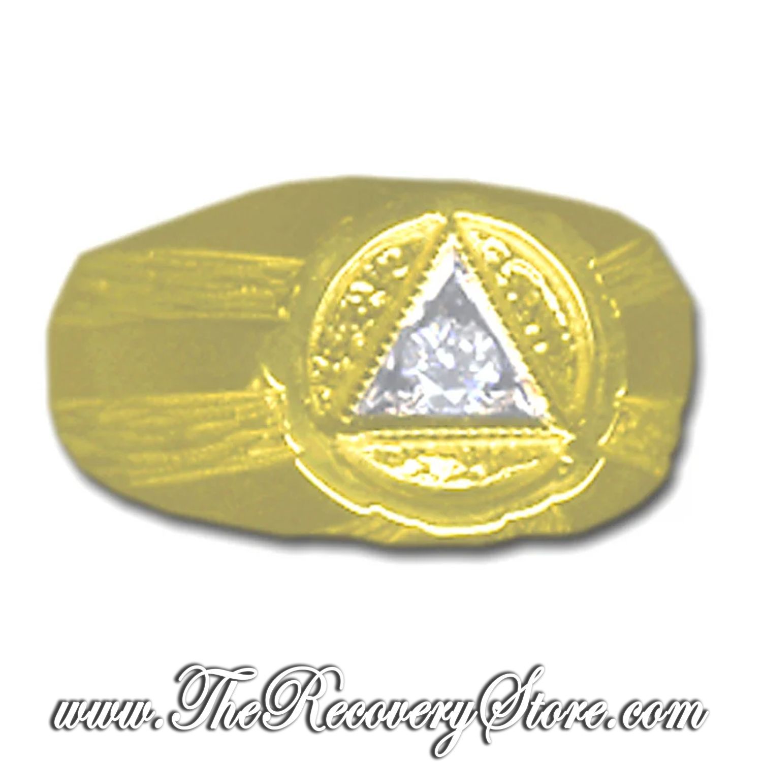 14k Gold AA 1-10pt Diamond Men&#39;s Ring, Version: 5