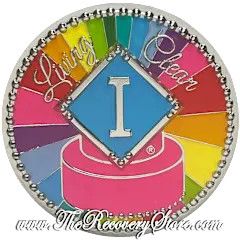 Designer Medallion - NA Living Clean Rainbow Cake