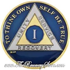 Medallion - AA Triangle Blue