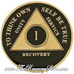Medallion - AA Black with Gold Triangle