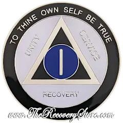 Medallion - AA Triangle Black &amp; White Responsibility