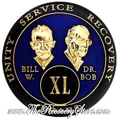Medallion - Bill &amp; Bob Blue &amp; Black