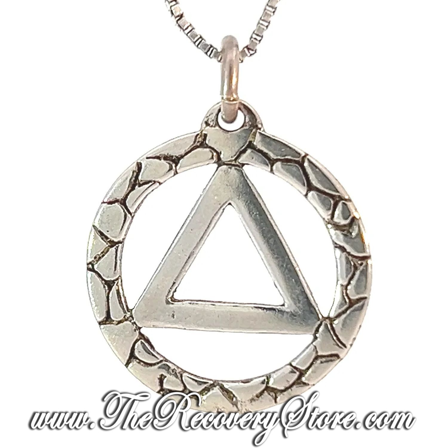 Sterling Silver AA Nugget Style, Medium Size Pendant