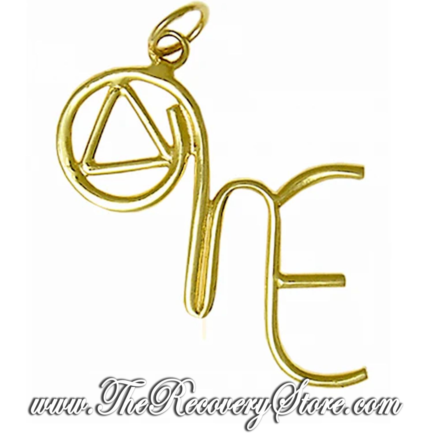 *14k Gold &quot;One, We, Me&quot; Pendant