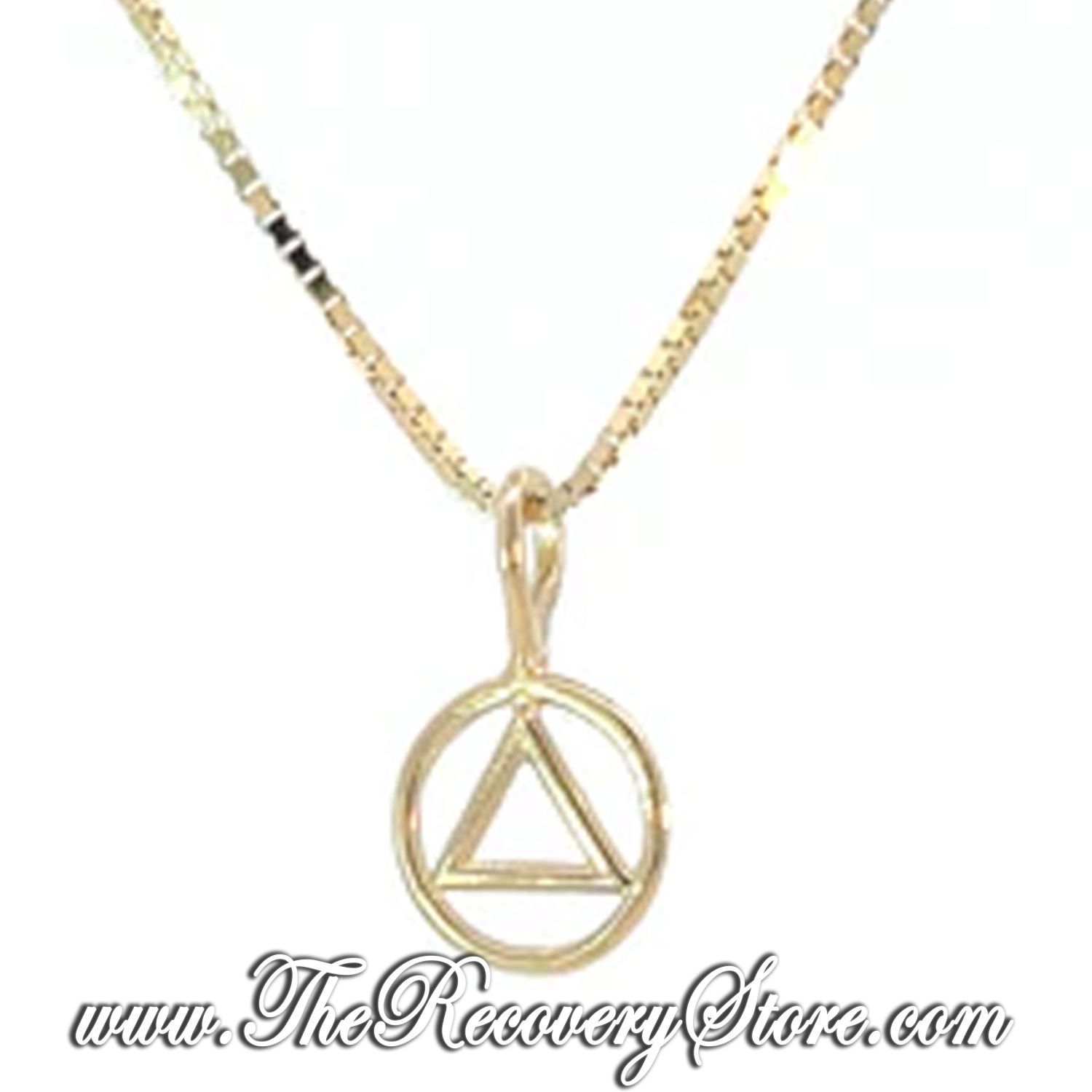 *14k Gold Small Simple Wire Look Pendant