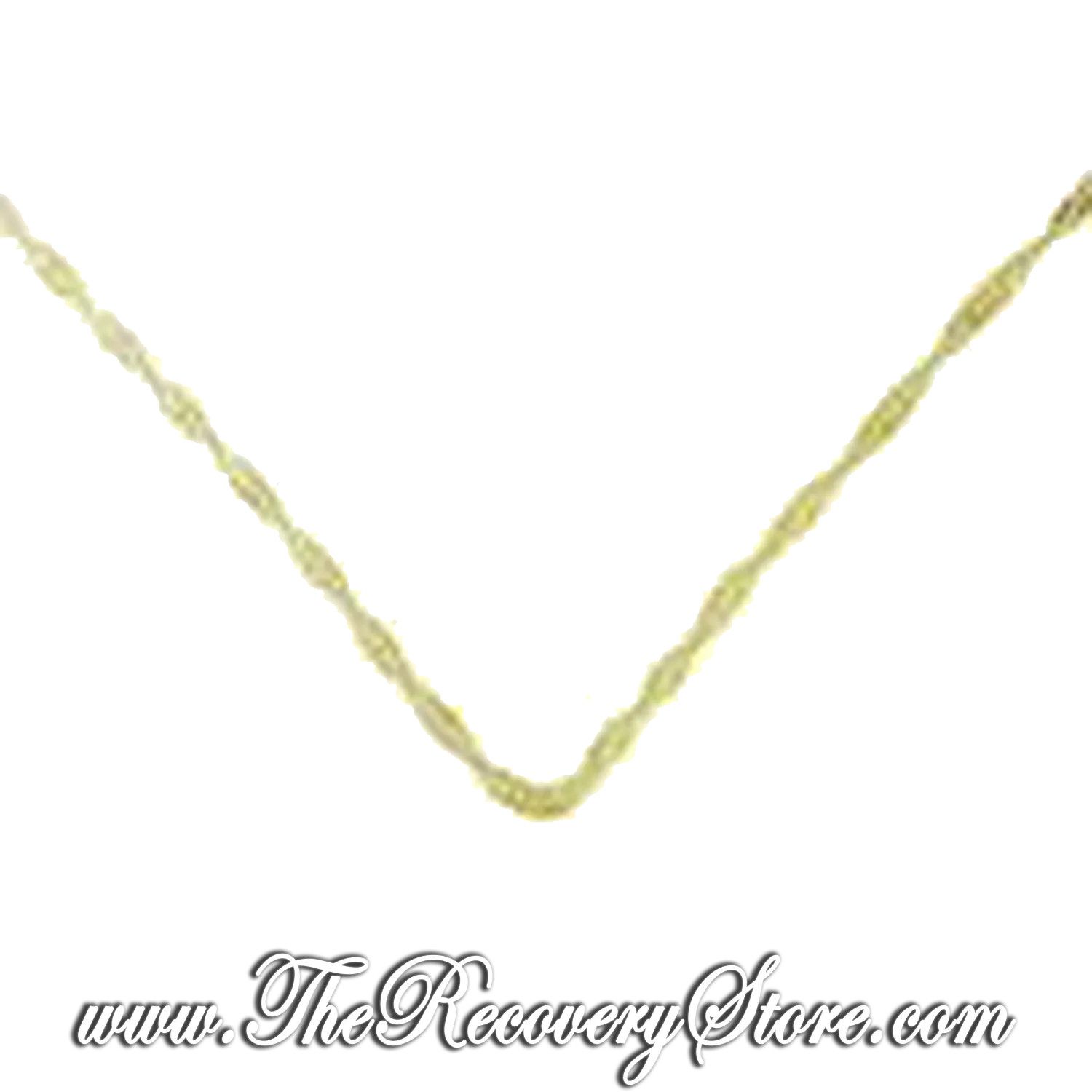 14k Gold Singapore Chain, Version: 18&quot;