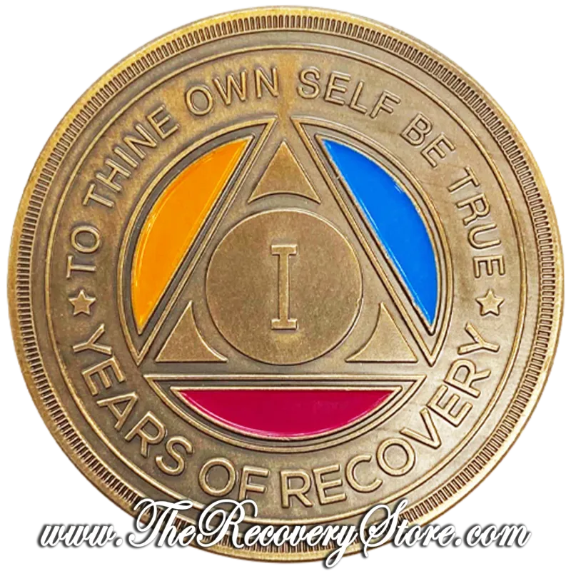 Large Medallion - Tri-Color AA Yearly