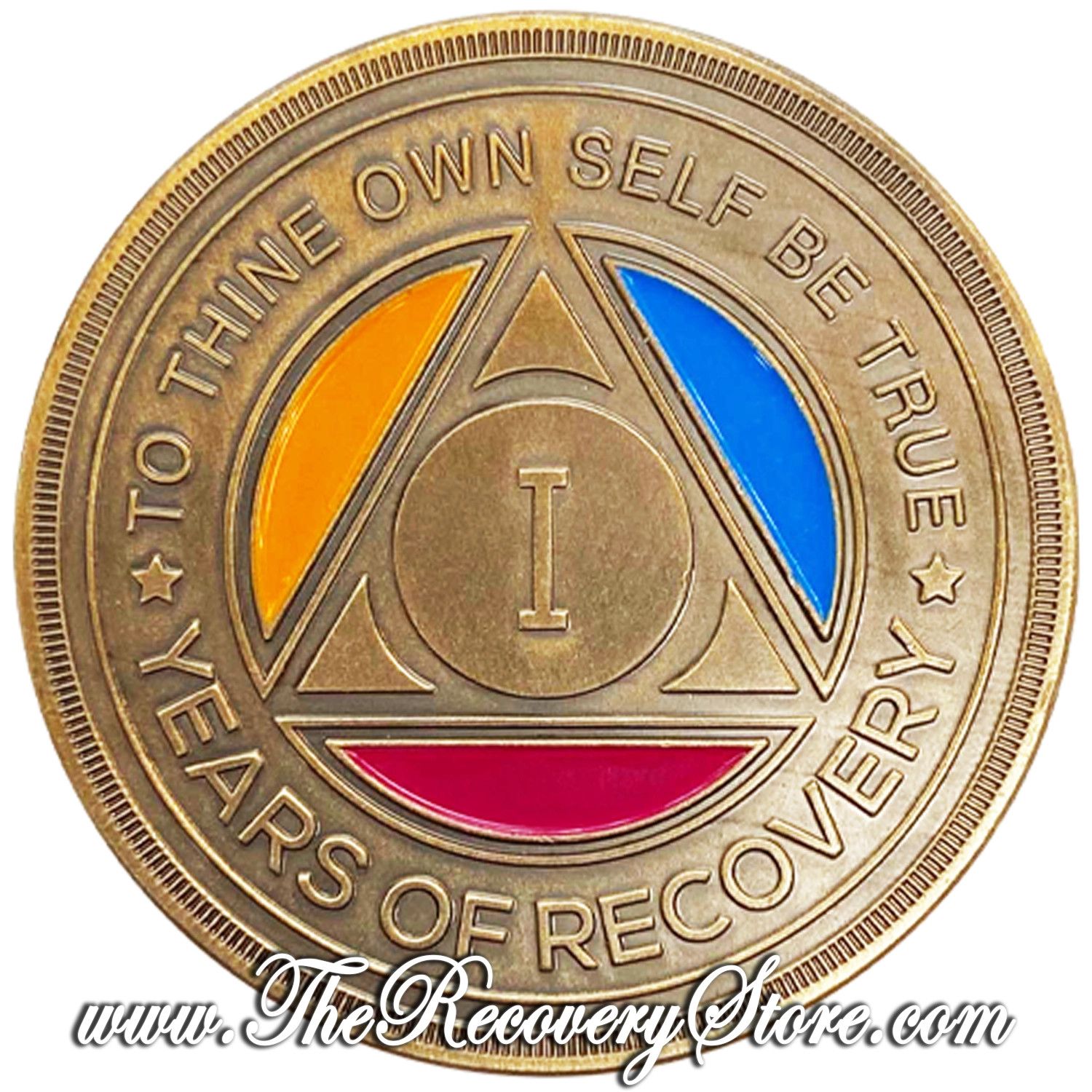 Large Medallion - Tri-Color AA Yearly, Milestone: 01