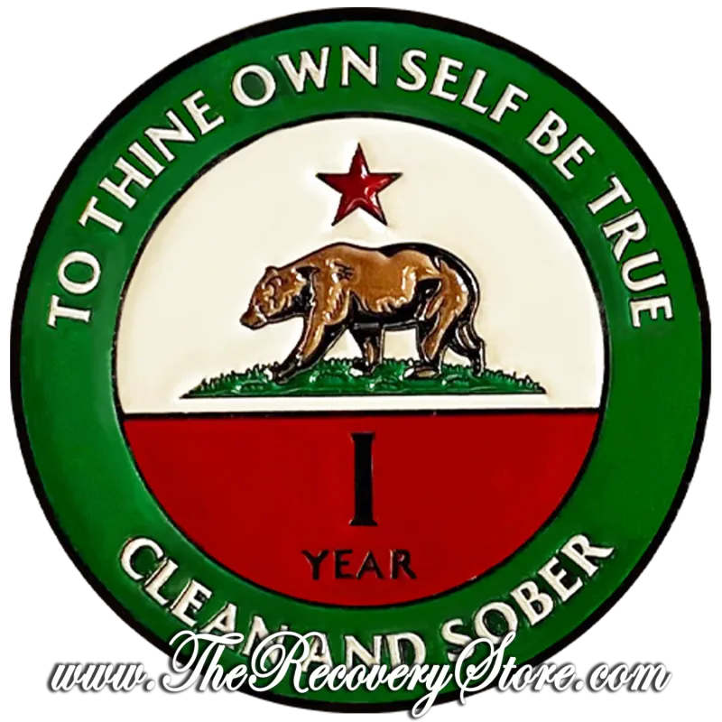 Large Medallion - California Bear