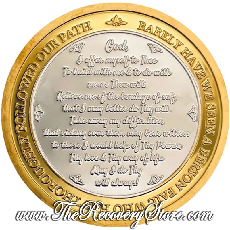 Large Medallion - Silver &amp; Gold AA