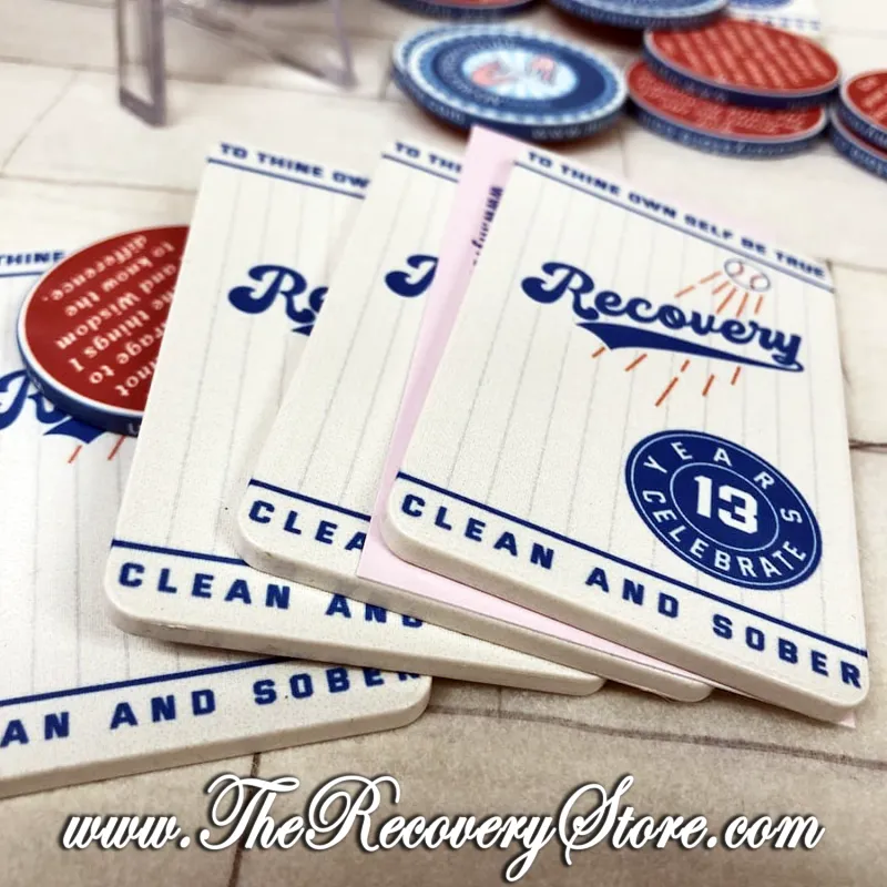 Large Medallion - Dodger Blue Rectangular AA Yearly