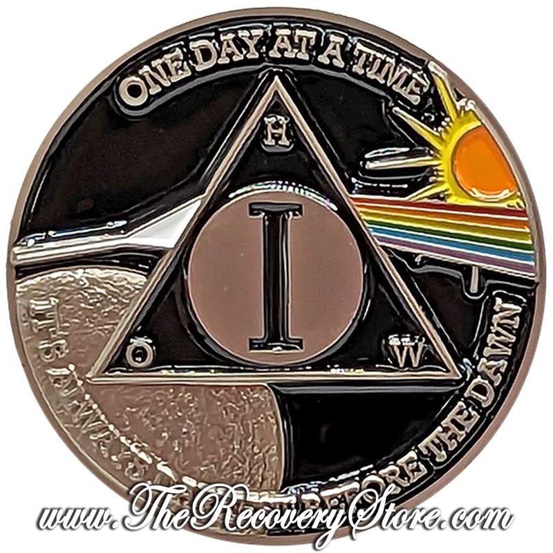 Large Medallion - Sun &amp; Moon - Dark Side of the Moon Pink Floyd Yearly