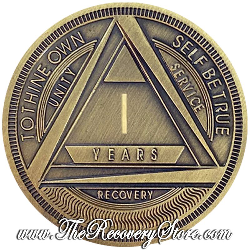 Large Medallion - Roman Numeral AA Yearly
