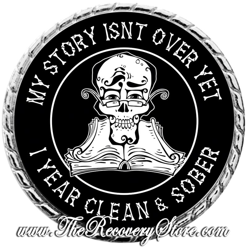 Large Medallion - My Story Isn&#39;t Over Yet Yearly Silver Trim