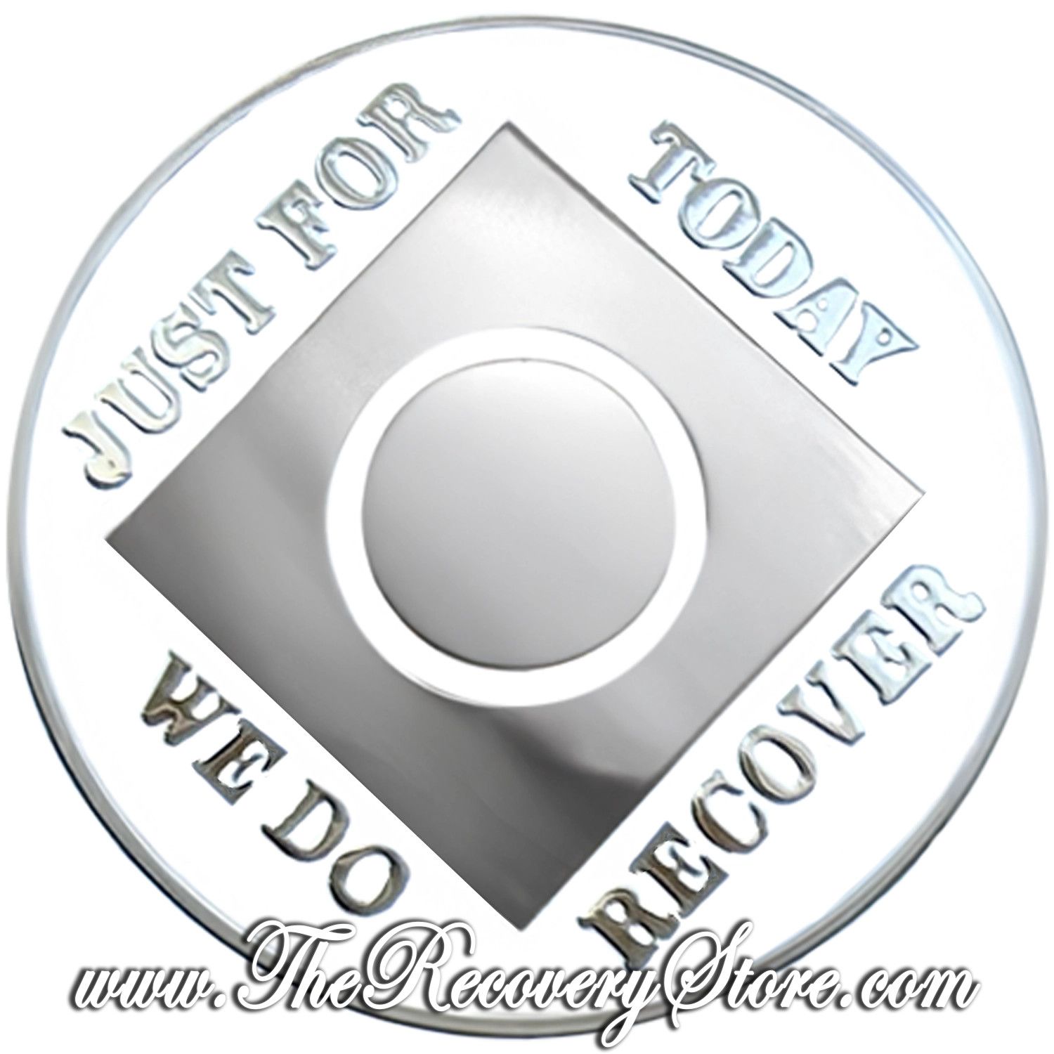 Customizable NA Medallion -  White
